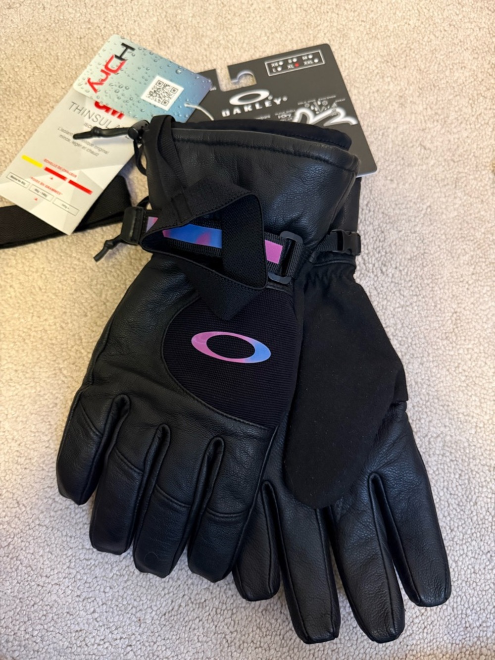 NWT Oakley Timberline Black Gloves in New Balsam Size XL, Men’s - Picture 2 of 9
